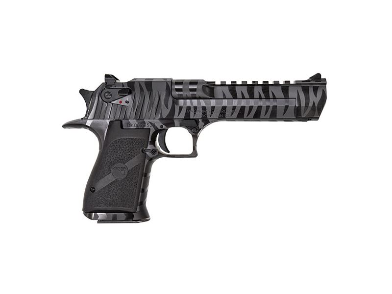 Magnum Research Inc. Desert Eag 50Ae Blk Tiger Strp Mark Xix | 6″ Bbl | 7+1 Mrde50Bts