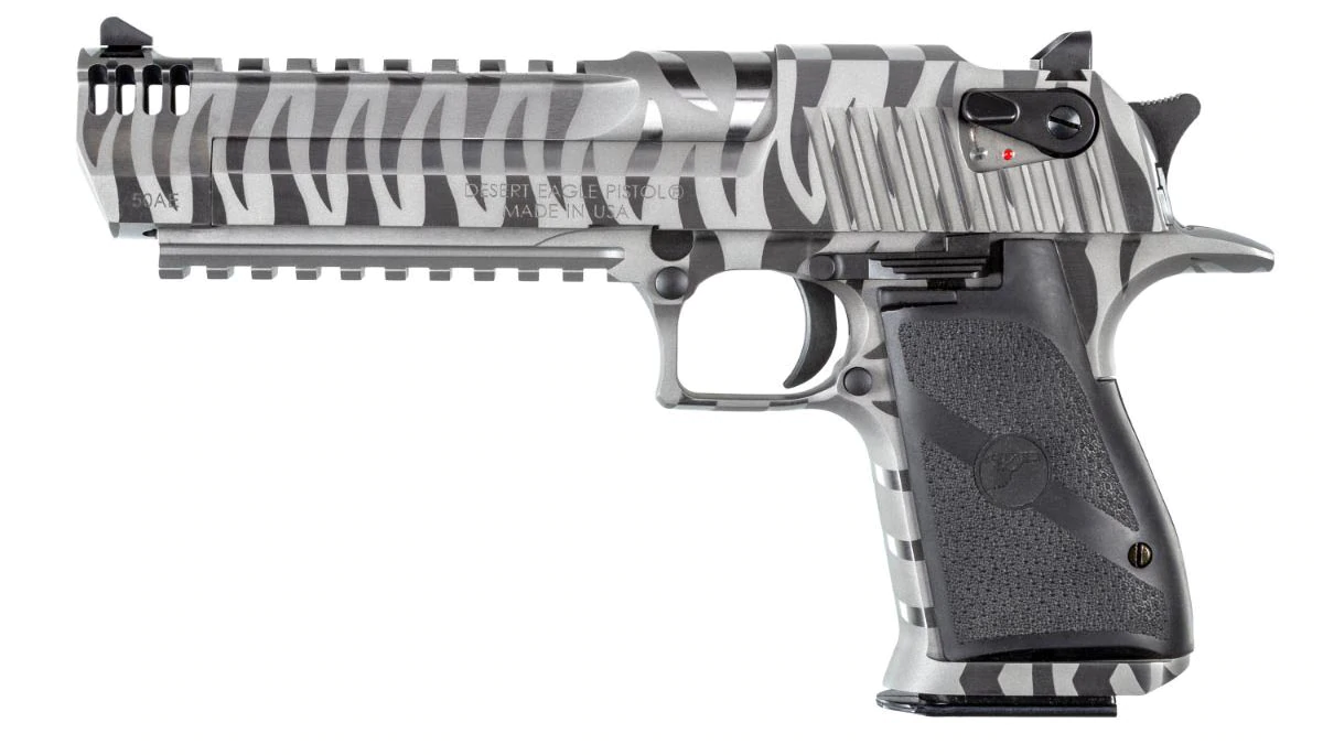 Magnum Research DESERT EAGLE 50AE SS W/STRIPES TIGER STRIPES MRDE50WTS