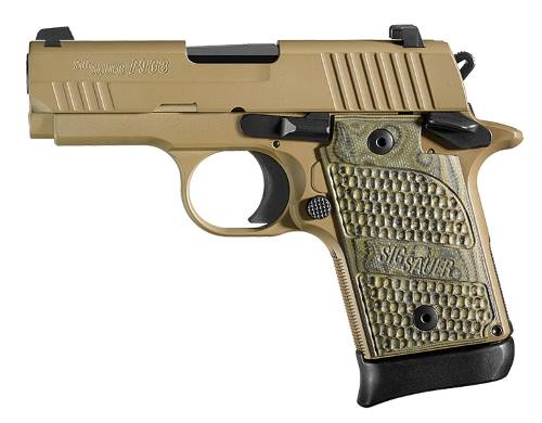 Sig Sauer P938 Scorpion 9 Fde Slt Ambi # 938-9-Scpn P938 Scorpion Detail L