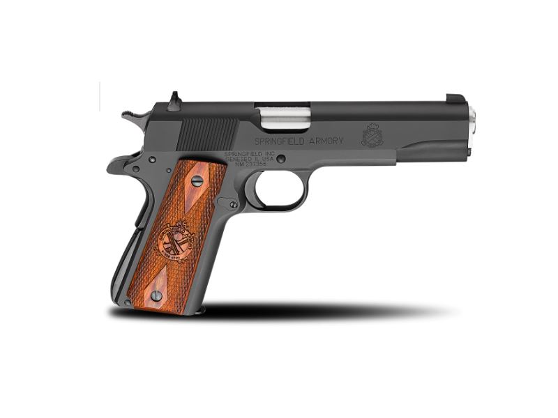 Springfield Inc. 1911 45 Milspec Parkerized Ca 5″ Bbl / Full Size Grip 7+1 Pb9108Lca