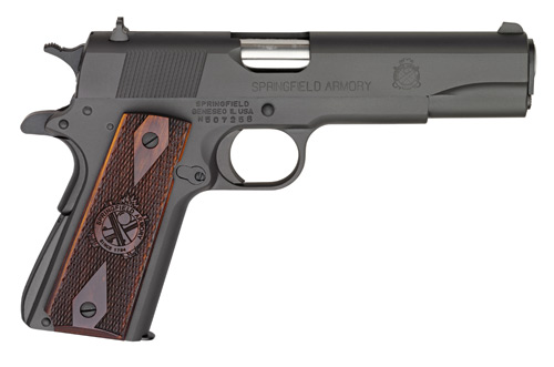 Springfield Inc. 1911 45 Mil-Spec Parkerized 5″ Bbl | Full Size Grip | 7+1 Pb9108Lp