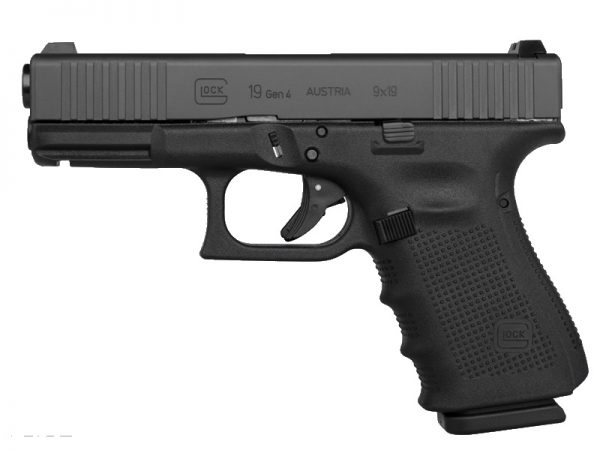 Glock Austria / Glock Inc. G19 G4 9Mm 10+1 Front Serr Ns Night Sights|Extended Controls Pg1950431Fs