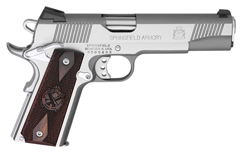 Springfield Armory 1911 45 Loaded Ss Gear Up Gear Package | 5″ Barrel Px9151Lp