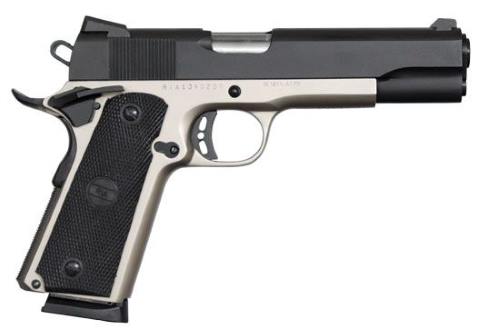 Rock Island Armory M1911-A1 Tac 45Acp 5″ Two Tone Nickel Frame/Parkerized Slide Ri51447