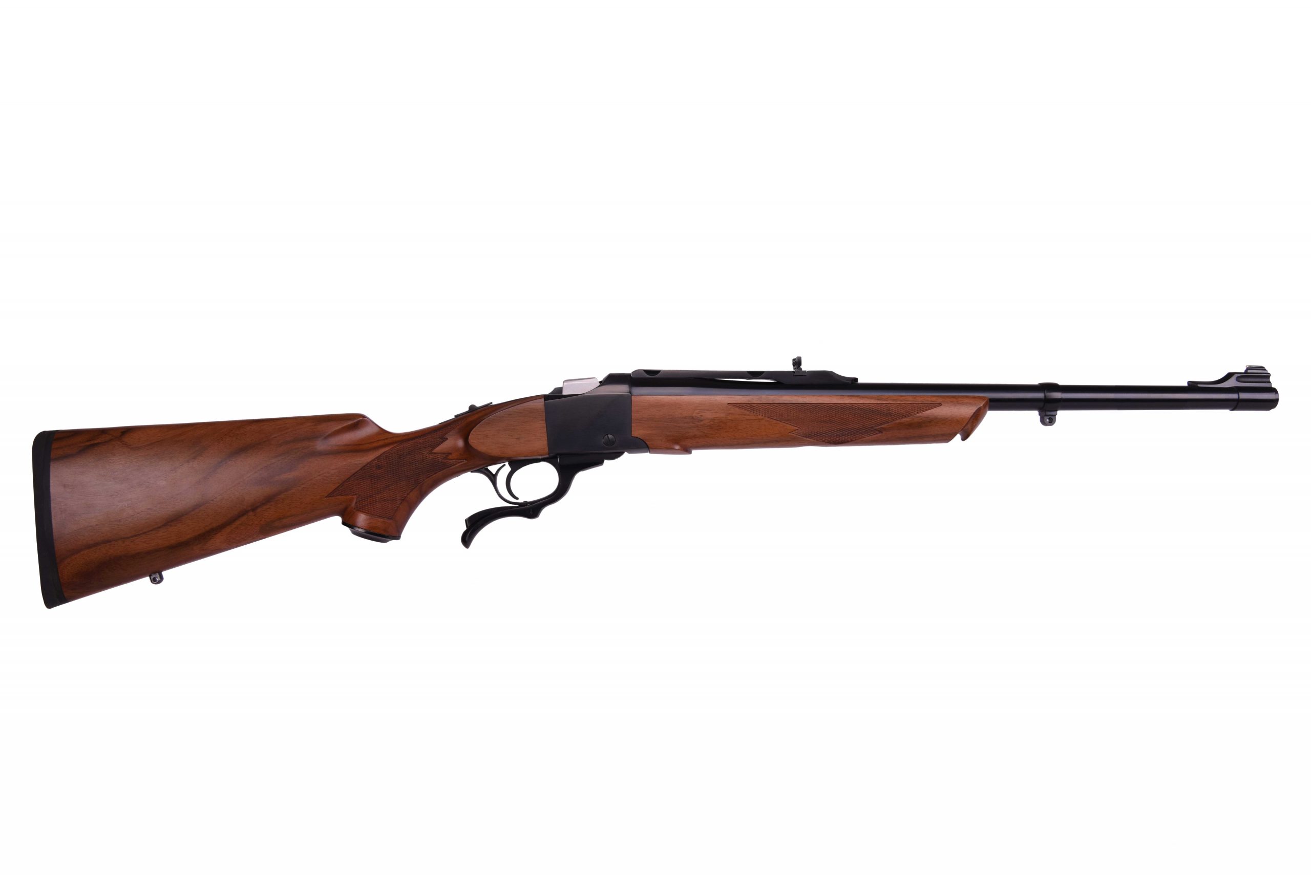 Ruger 1S MED SPORT 475LINEBAUGH 20″ 21311 BLUE & WALNUT/SIGHTS