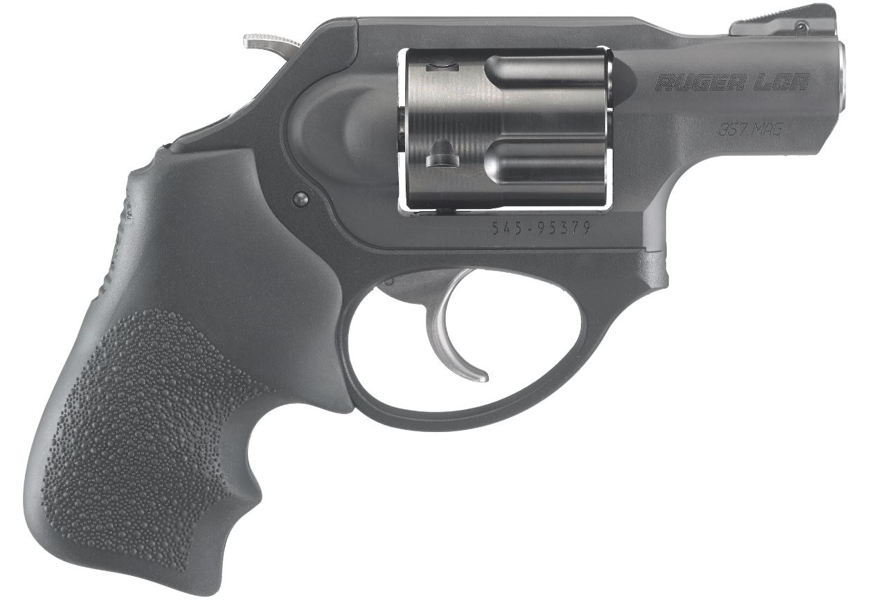 Ruger Lcrx 357Mag Mt/Hogue 1.87″ 5Rd 5460|Matte Black|Hogue Grips Ru5460