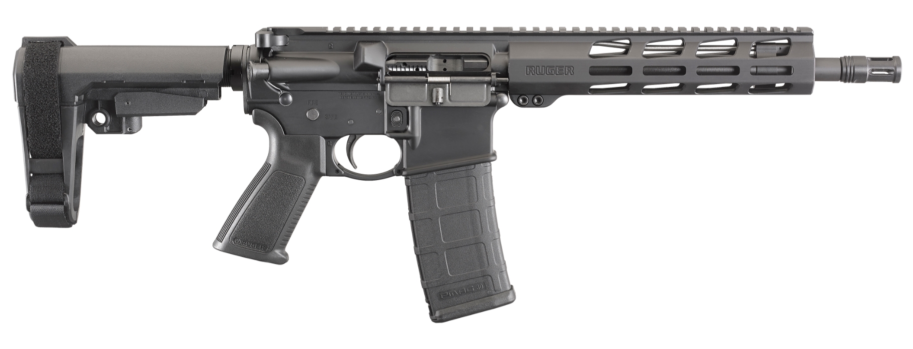 Ruger Ar556 Pist 5.56 Bk 10.5″ 30+1 8570 | Ar-556 Pistol Ru8570