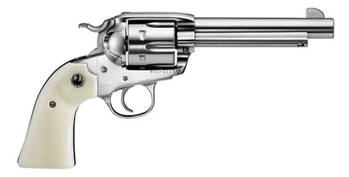 Ruger Vaquero Bisley 357Mag 5.5″ Fs 5130 Simulated Ivory Grips Ruknvrb35