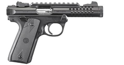 Ruger Mkiv 22/45 Lite 22Lr 4.4″ Blk 43906|Black|1/2-28 Tpi|2 Mags Rumkivlitevub