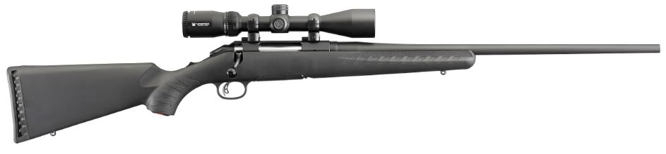 Ruger American 308Win 22″ Vortex Pkg 16934|Bl/Syn|Vortex Scope Pkg