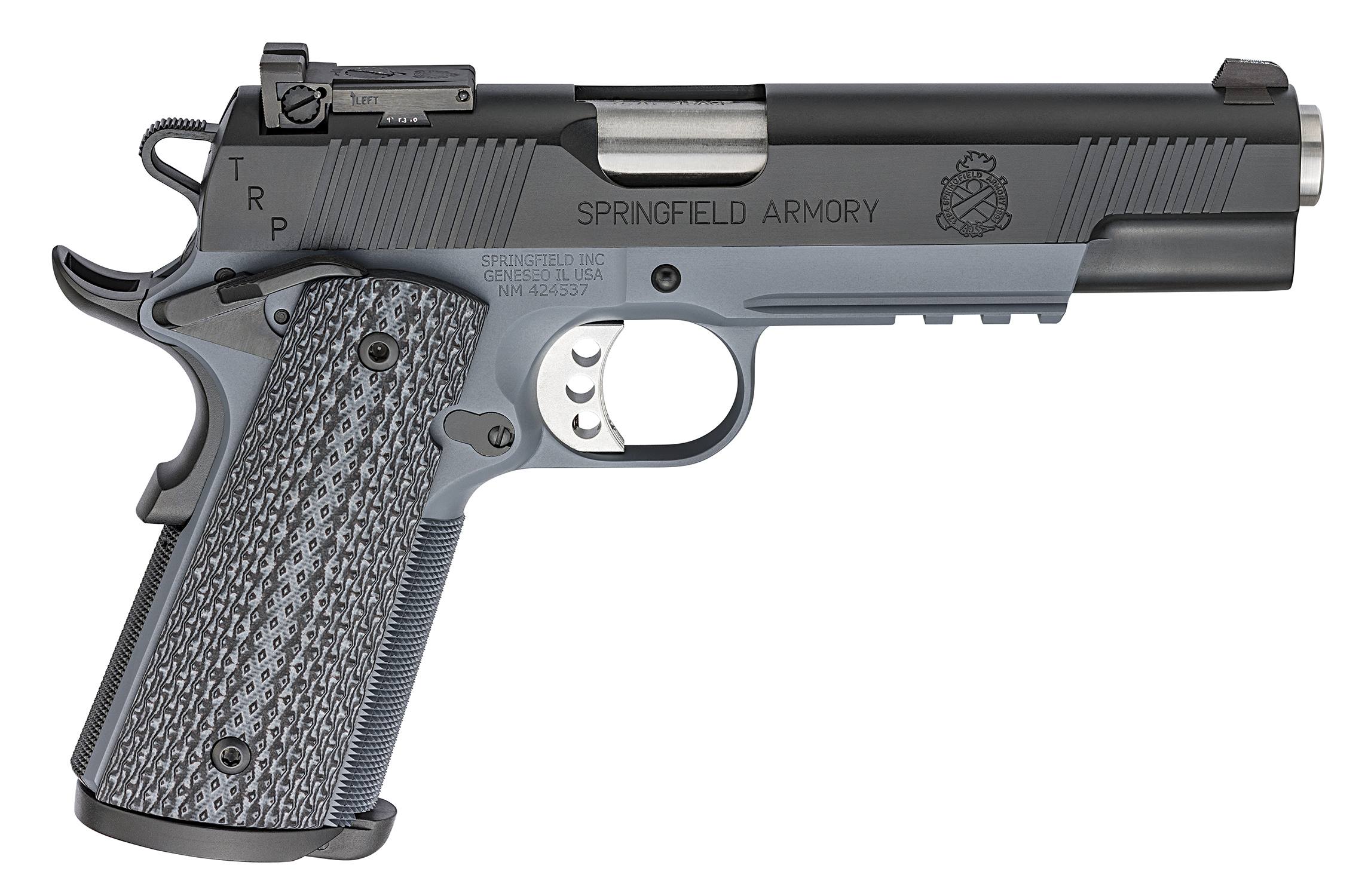 Springfield 1911 45Acp Trp Oper Grey Ns 5″ Bbl | 7+1 | Tritium Sights Sfpc9105Gl18