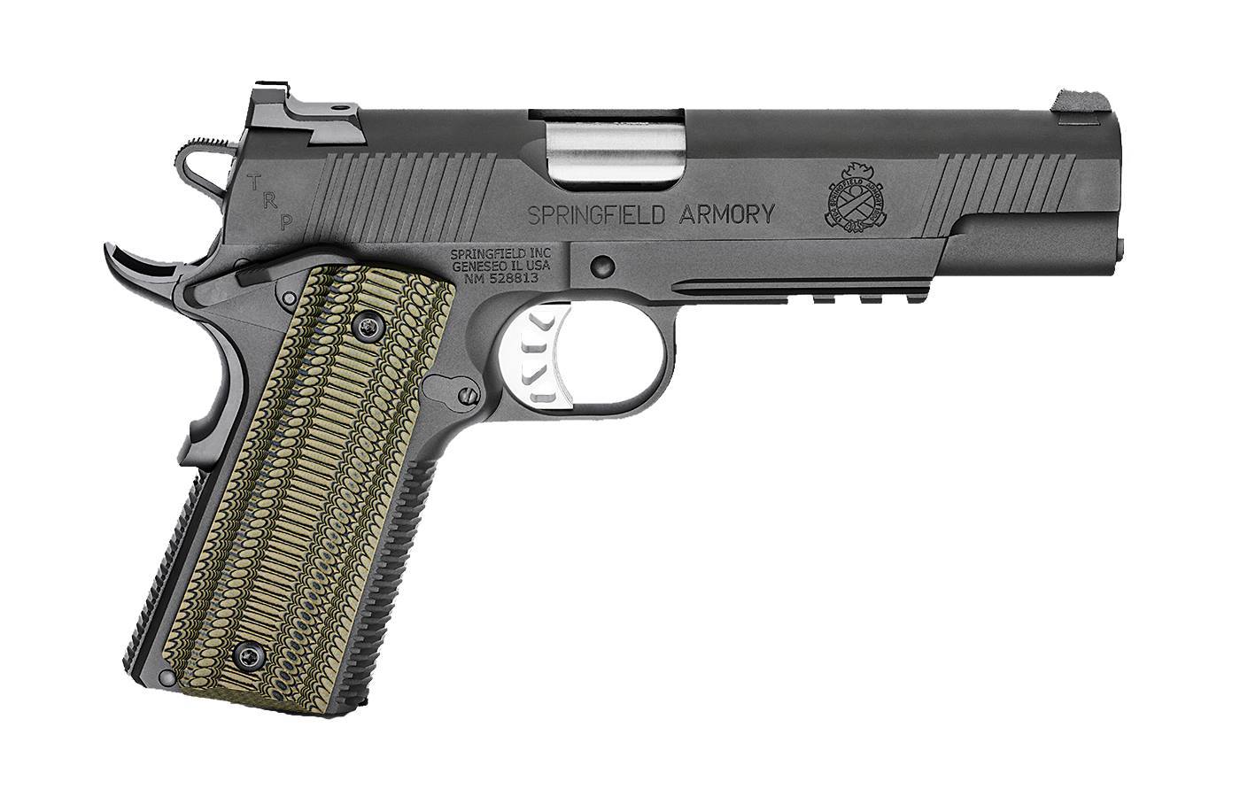 Springfield Armory 1911 10Mm Trp Oper 5″ Bk Ns Night Sights | Range Bag Sfpc9510L18