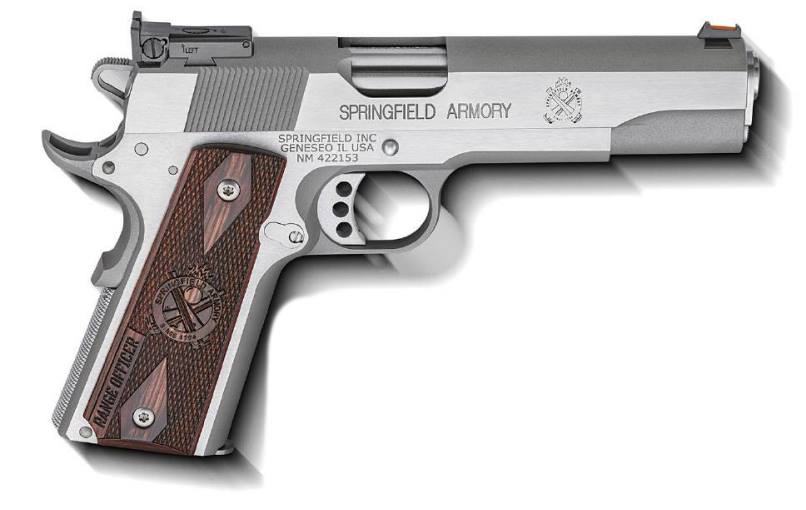 Springfield Armory 1911 Rnge Officer 45Acp Ss 5″ Sfpi9124Lp