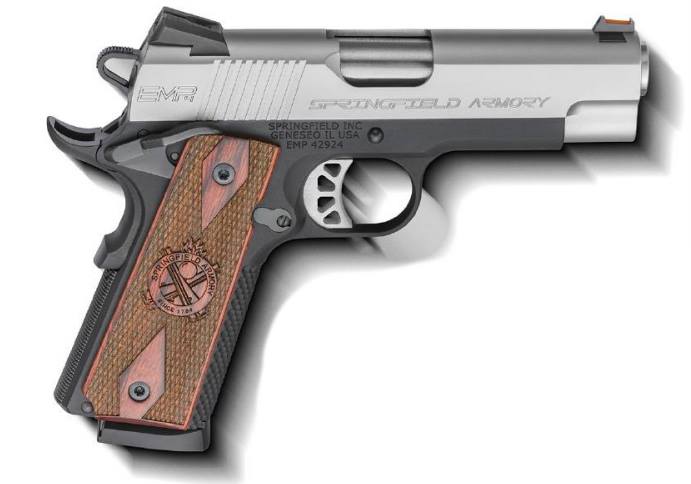 Springfield Inc. 1911 Emp Chmp Lw 9Mm Cocobolo Bi-Tone Sfpi9211Lp