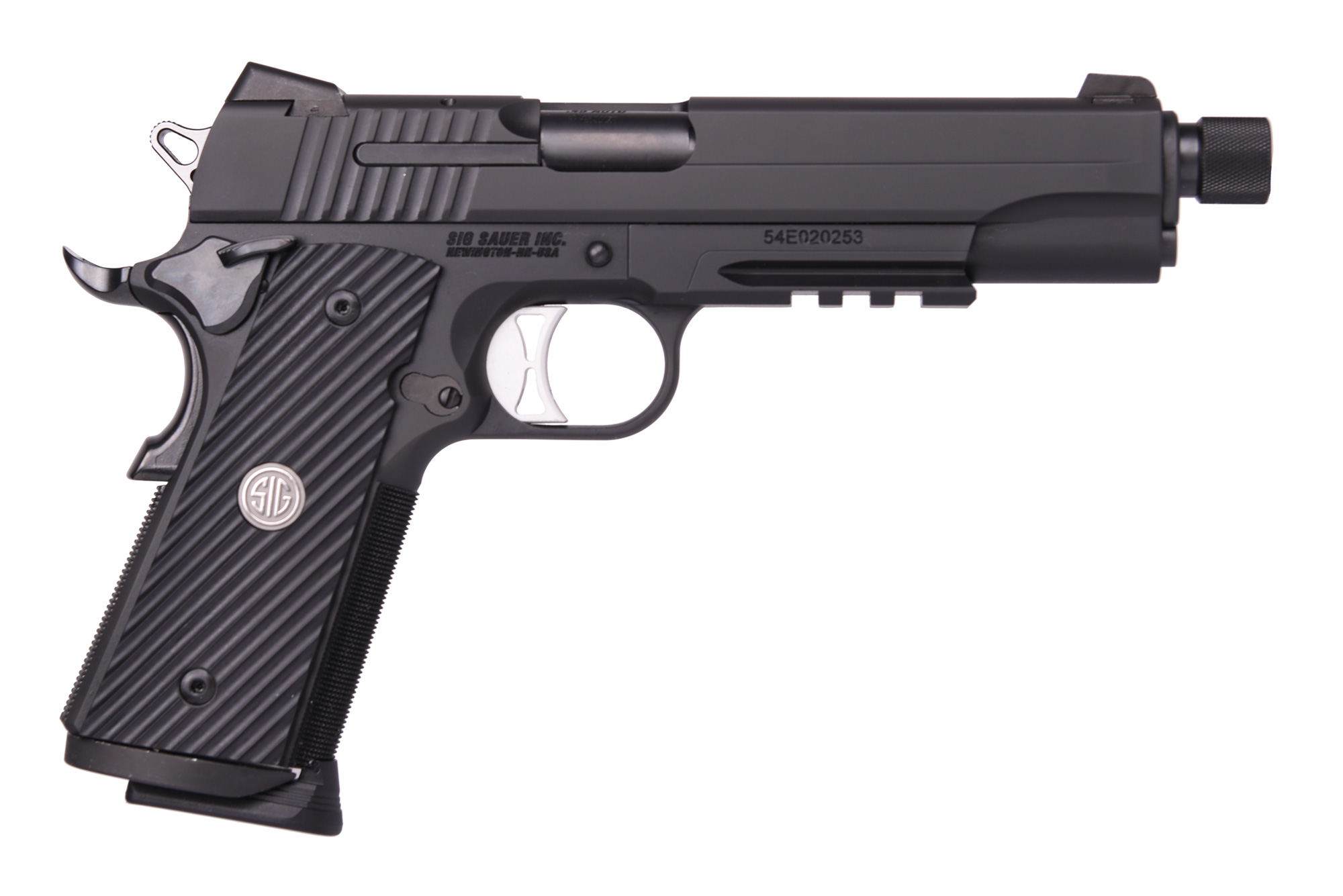 Sig Sauer 1911R Tacops 45 Ntrn Thrd Bbl 1911R-45-Tacops-Tb Si1911R45Tactb