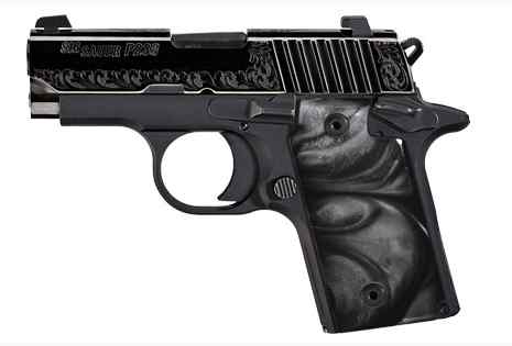 Sig Sauer Inc. P238 Blk Pearl 380Acp Ntn/Bk 238-380-Esb | Nitron/Anodized Si238380Esb