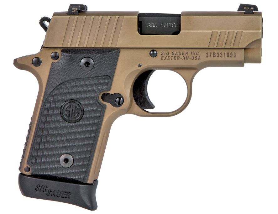 Sig Sauer P238 Emp Scorp 380Acp Fde # 238-380-Escpn|Slite Night Sgts Si238380Escpn