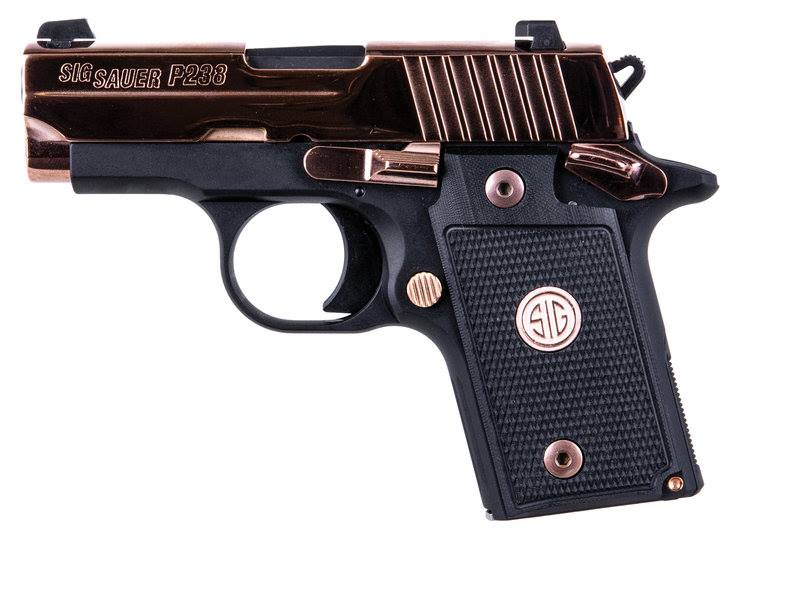 Sig Sauer Inc. P238 380Acp Pol Rose Gold 6+1 238-380-Prg | Polished Slide Si238380Prg