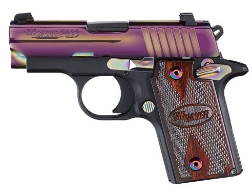 Sig Sauer P238 380Acp Rainbow/Rswd Maok 238M-380-Rbt Si238M380Rbt