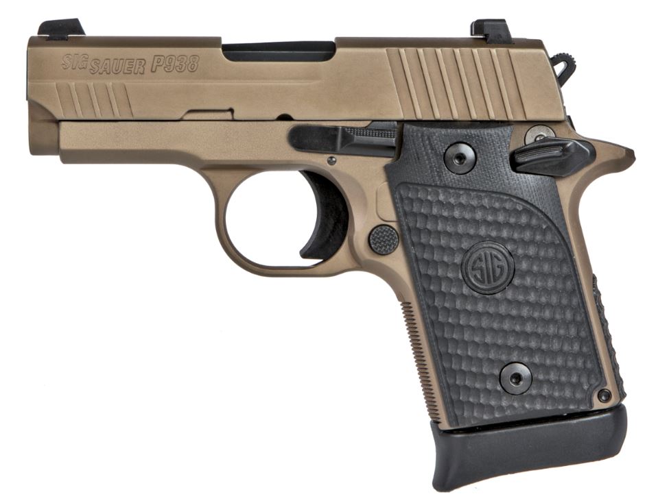 Sig Sauer Inc. P938 Emperor Scorpion 9Mm Ns 938-9-Escpn-Ambi Si9389Escpnambi