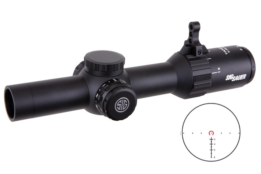 Sig Sauer Tango4 1-4X24 30Mm 300Blk Blk Illum Horseshoe Reticle Sisot41112