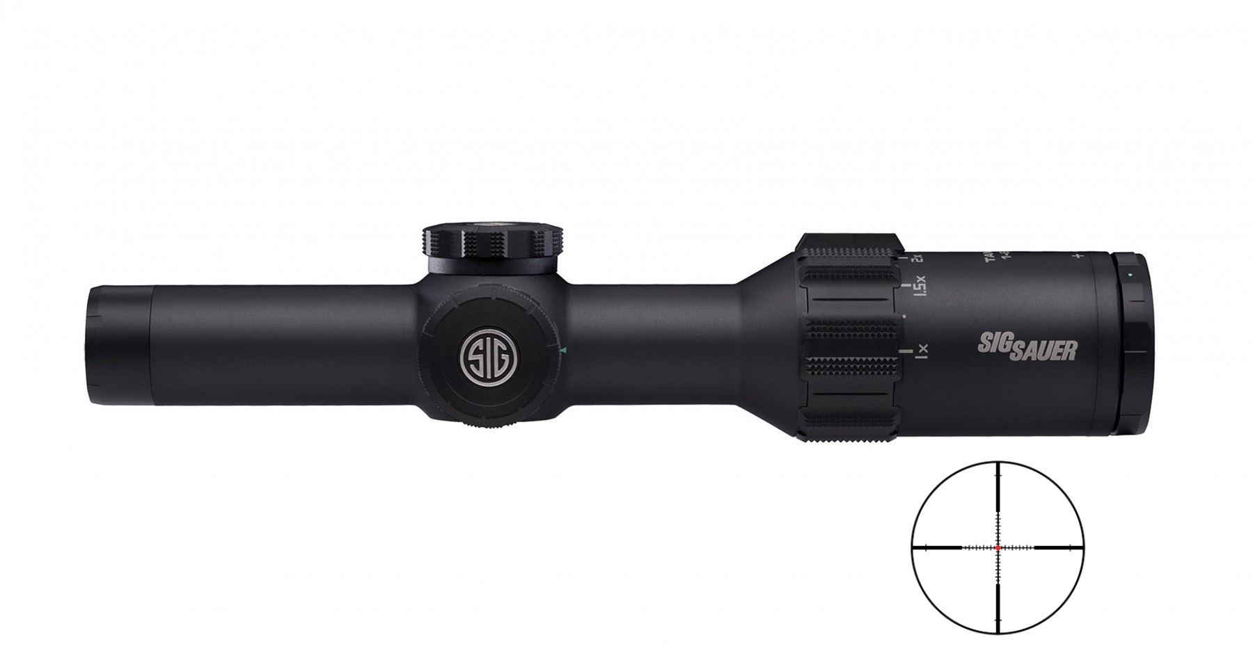 Sig Sauer Tango6T 1-6X24 30Mm 3-Gun Blk Hellfire 3-Gun Illum Reticle Sisot61138