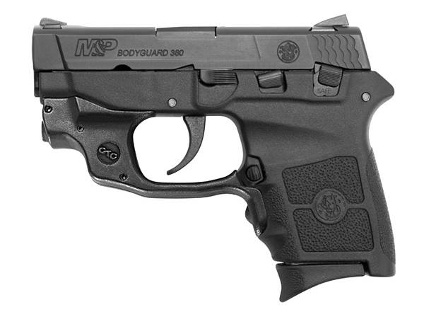 Smith And Wesson Bodyguard 380Acp 6+1 Green Lsr Green Crimson Trace Laserguard Sm10178