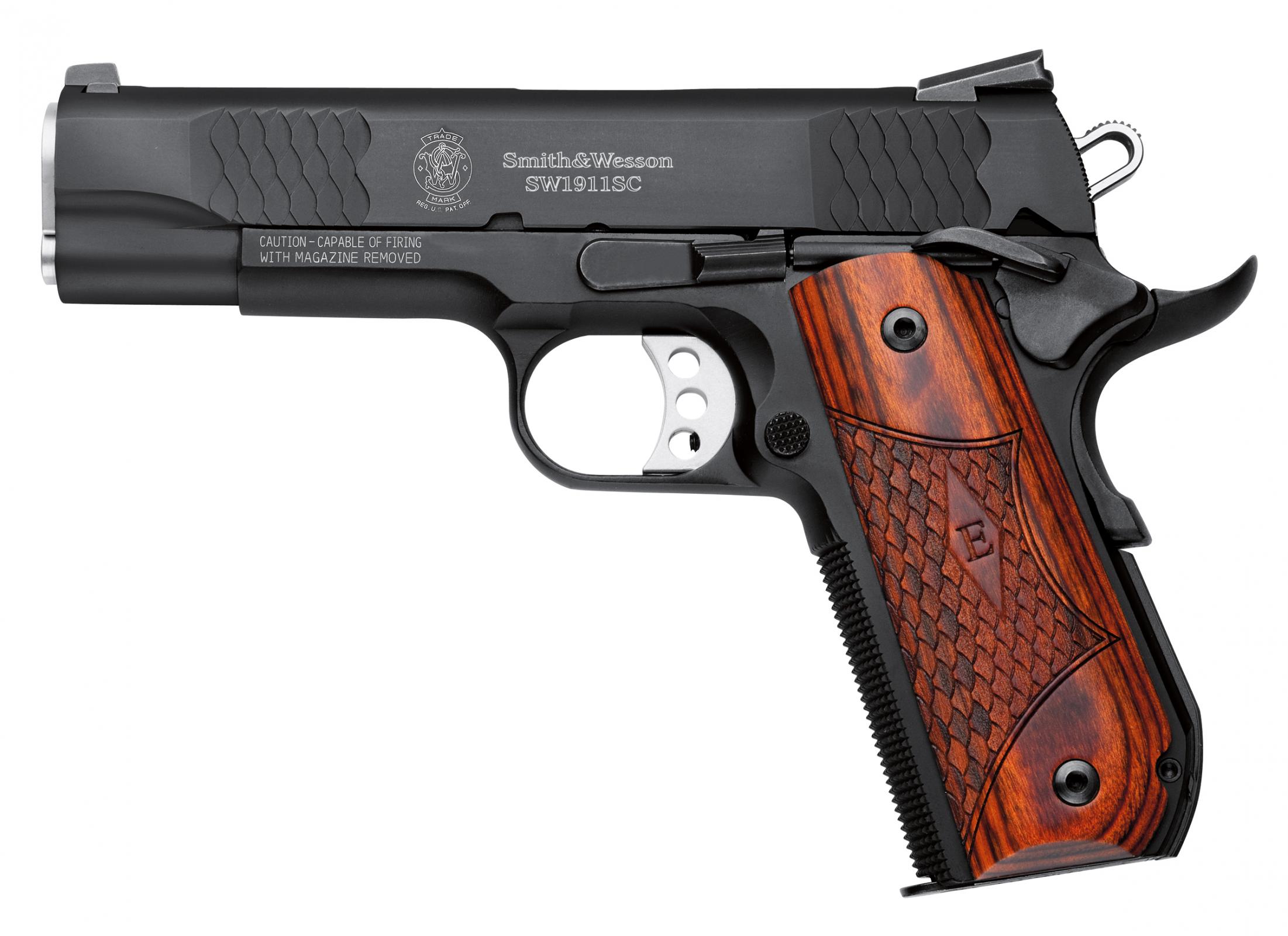 Smith &Amp; Wesson Sw1911Sc 45A 4.25″ Bl Ns E-Ser 108483 E-Series/Scandium Frame Sm108483