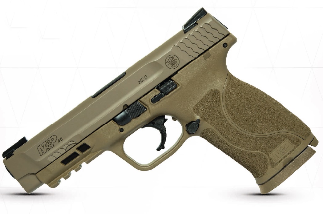 Smith And Wesson M&Amp;P45 M2.0 Fde 45Acp 4.6″ Tfx 11769 | 10+1|Truglo Tfx Sights Sm11769