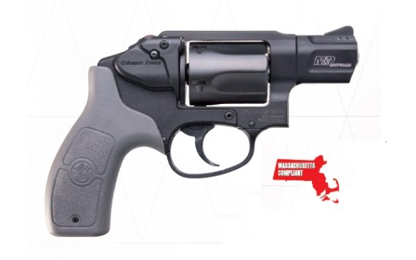 Smith And Wesson Bodyguard 38Spc 1.9″ Bk Lsr Ma 12058|Gray Lasr Grip|Ma Comply Sm12058
