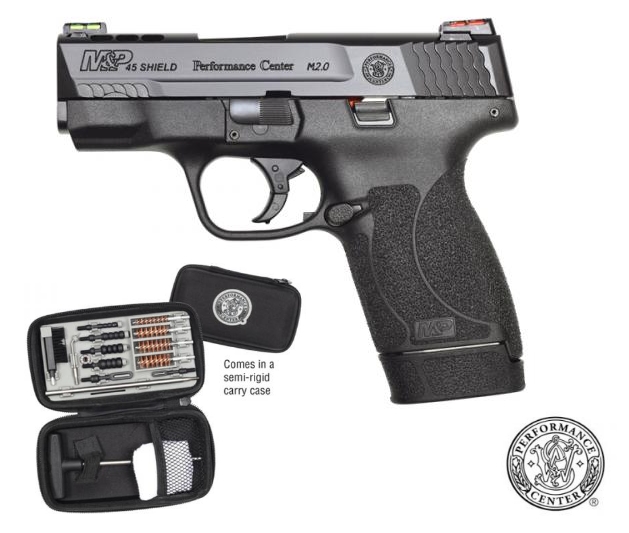 Smith And Wesson M&Amp;P45 Shield M2.0 45Acp Hiviz 12473 | 7+1 | Hiviz Sights Sm12473