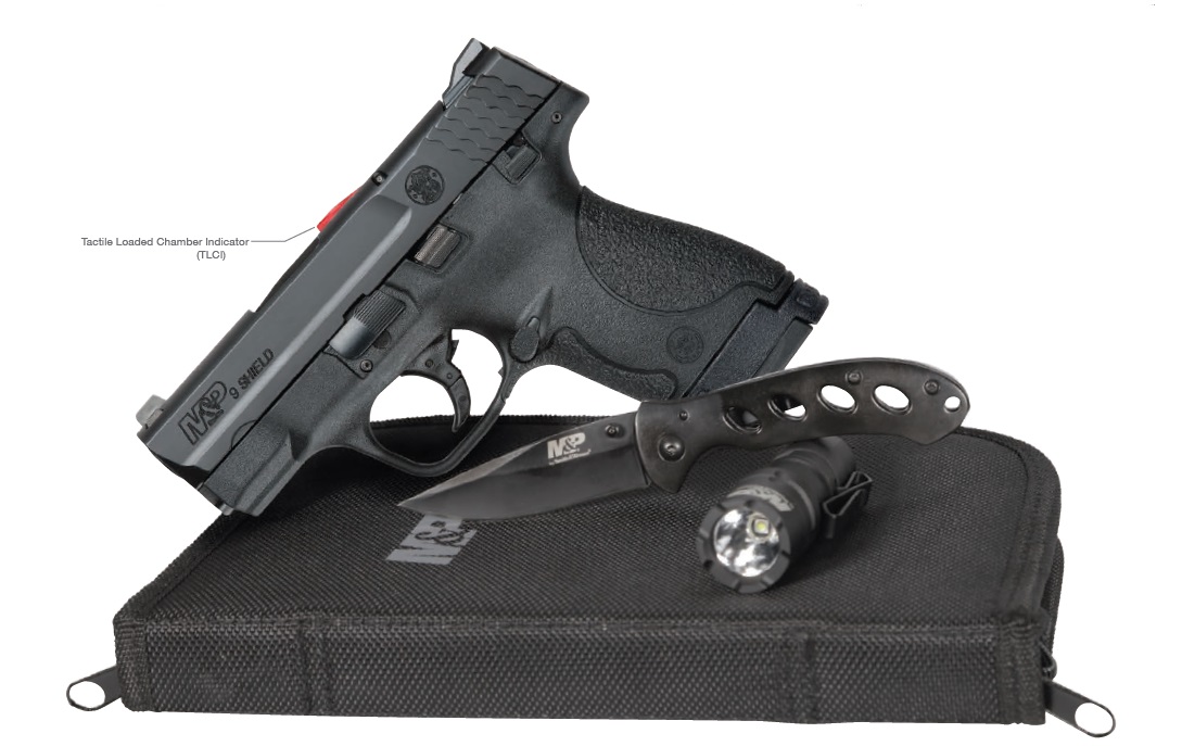 Smith &Amp; Wesson M&Amp;P9 Shield Edc 9Mm 8+1 Fs Ca 12550 Everyday Carry Kit Sm12550