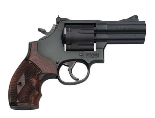 Smith And Wesson 586 357Mag L-Comp Bl/Wd 3″ 7Rd 170170 S&Amp;W Performance Center Sm170170