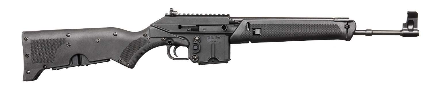 Keltec Su-16B 223Rem 10+1 16″ Black Lighter Barrel Than Su-16 Su16Bpod