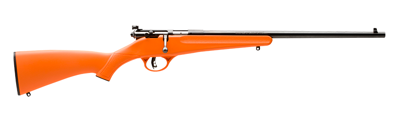 Savage Arms RASCAL 22LR SGL-SHT YTH ORANGE 13810|SINGLE SHOT ACCUTRIGGER SV13810