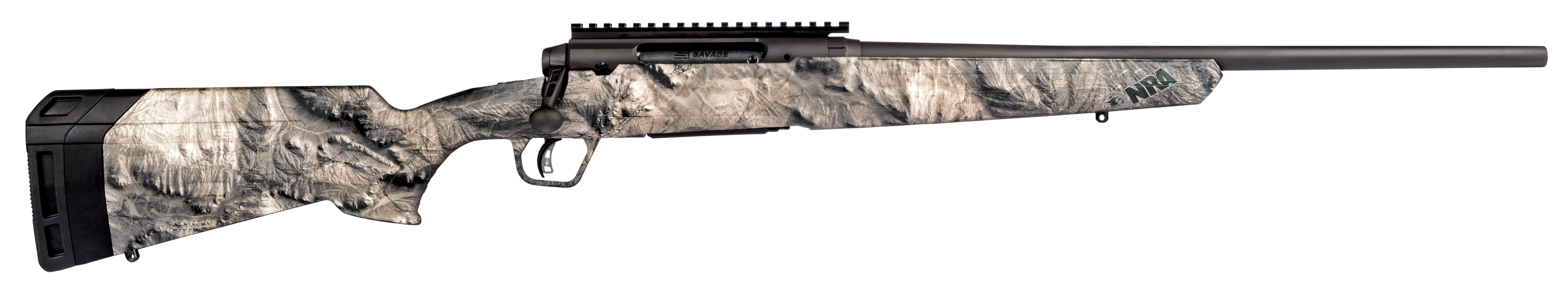 Savage Arms Axis Ii 223Rem Gray/Camo 20″ 57479| Nra Mossy Oak Overwatch Svaii223O