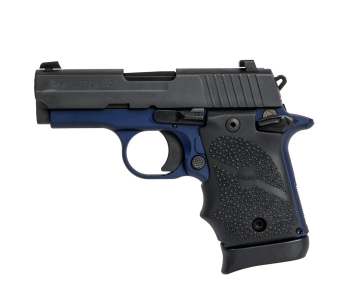 Sig Sauer P938 Navy 9Mm Nit/Navy Slite 938-9-Nbf-Ambi Sigtalop238Navy