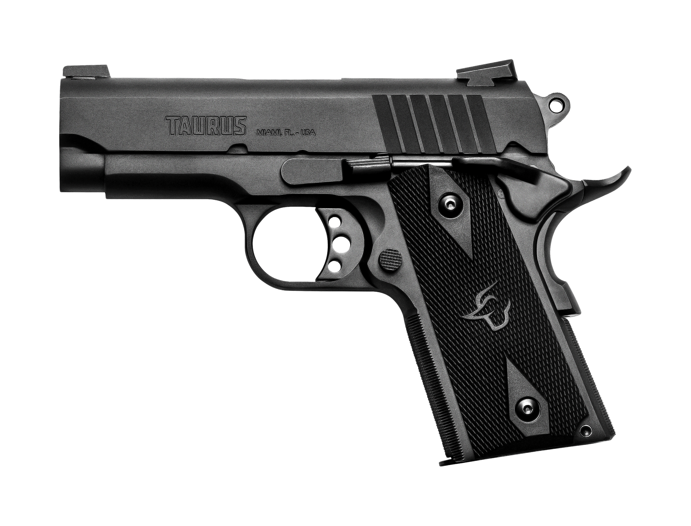 Taurus 1911 Officer 9Mm Bl 3.5″ 8+1 1-191101Ofc-9Mm Ta1911Ob9