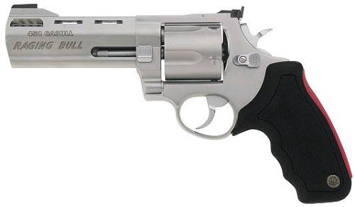 Taurus RAGING BULL 454CAS SS 5″ 5RD 2-454059M   ADJ SGTS/PORTED