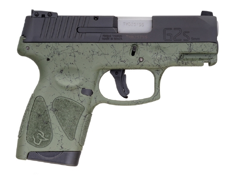 Taurus G2S 9Mm Blk/Grn Spltr 3.2″ 7+1 1-G2S931-Sp2 | Green Splatter Tag2Sgrsb