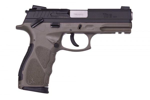 Taurus Th9 9Mm Blk/Odg 4.3″ 17+1 Sfty 1-Th9041O| Adj Sights | 2 Mags Tath9Odg