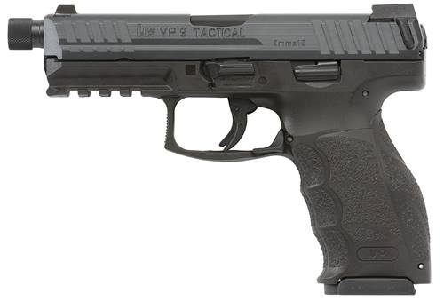 Heckler And Koch (Hk Usa) Vp9 Tact 9Mm 10+1 Threaded Ns 700009Tlel-A5 | 3 Magazines Vp9Tactical