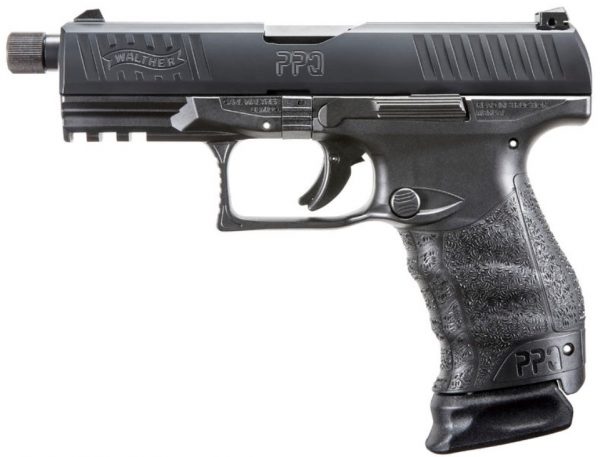 Carl Walther / Walther Arms Ppq M2 Navy Sd 9Mm Blk 17+1 4″ 2796082 Standard Mag Release Wa2796082