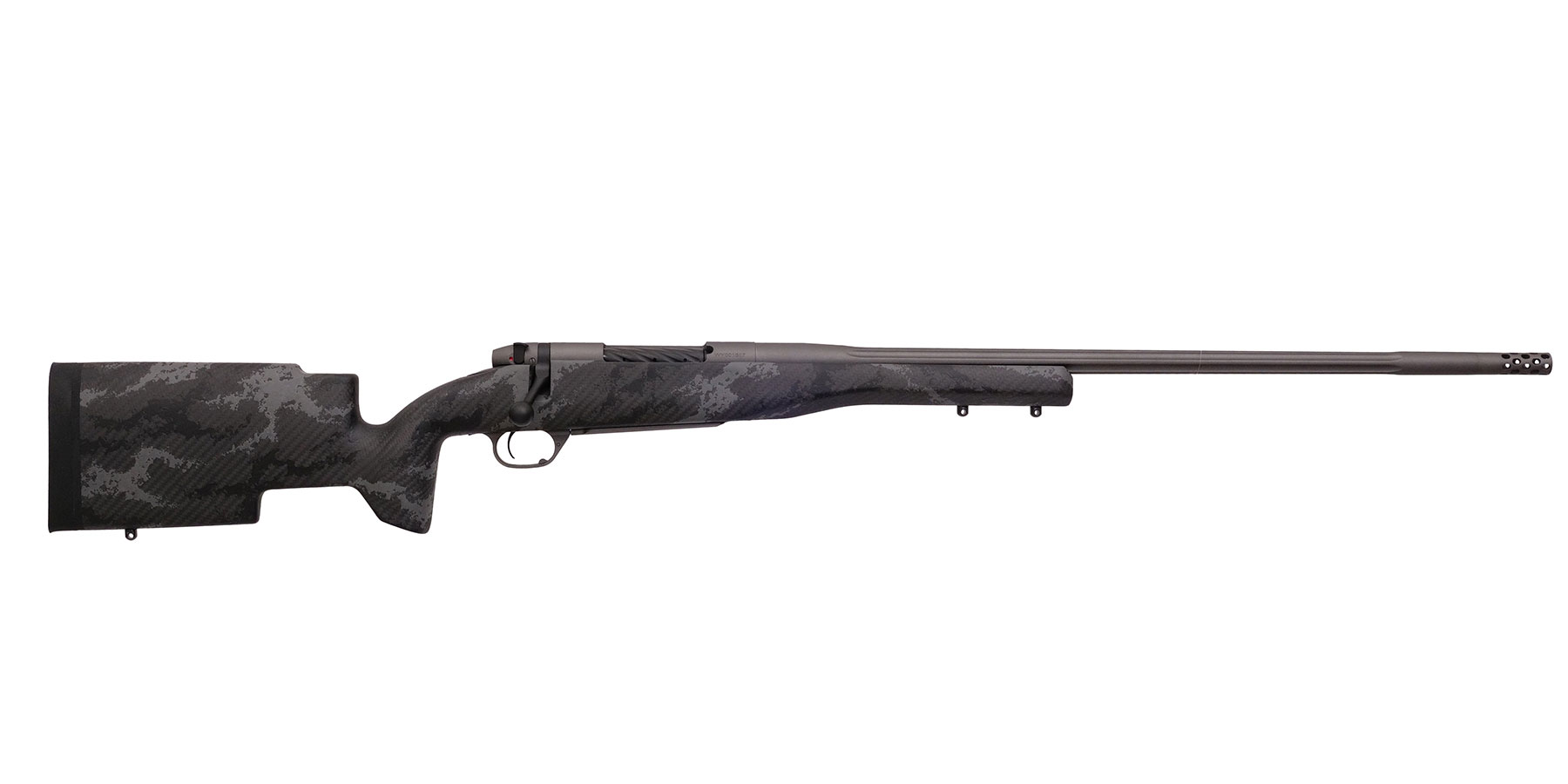 Weatherby Mark V Accumark Pro 6.5Rpm Visible Carbon Fiber Stock Wbmkvaccumarkpro