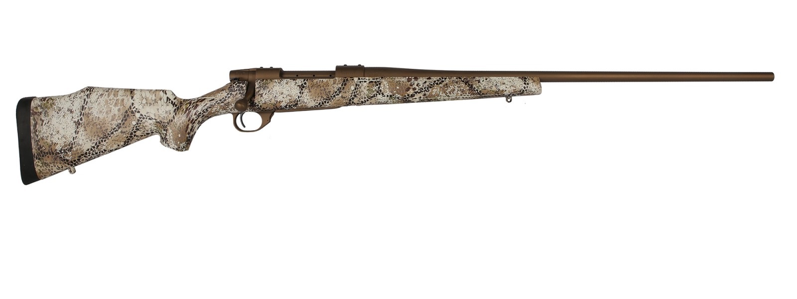 Weatherby VANGUARD BADLANDS 6.5-300 26″ BURNT BRONZE CERAKOTE