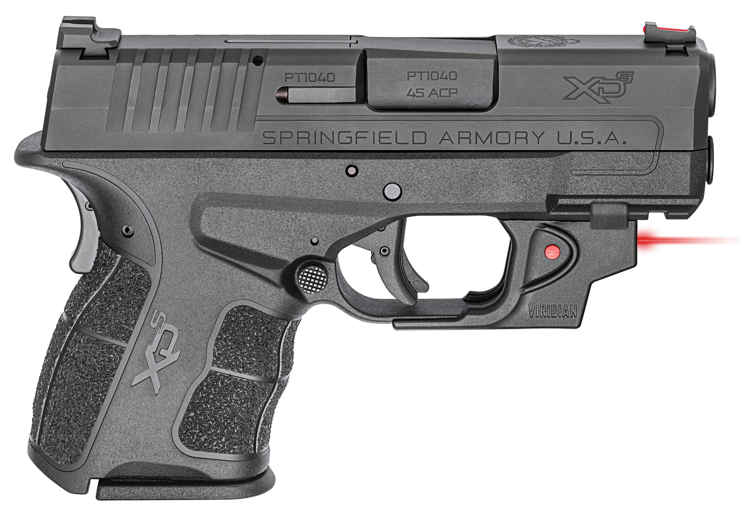 Springfield Armory Xds Mod2 45Acp Bk 3.3″ Rd Lsr# Veridian Red Laser | 2 Mags Xdsg93345Bvr Scaled