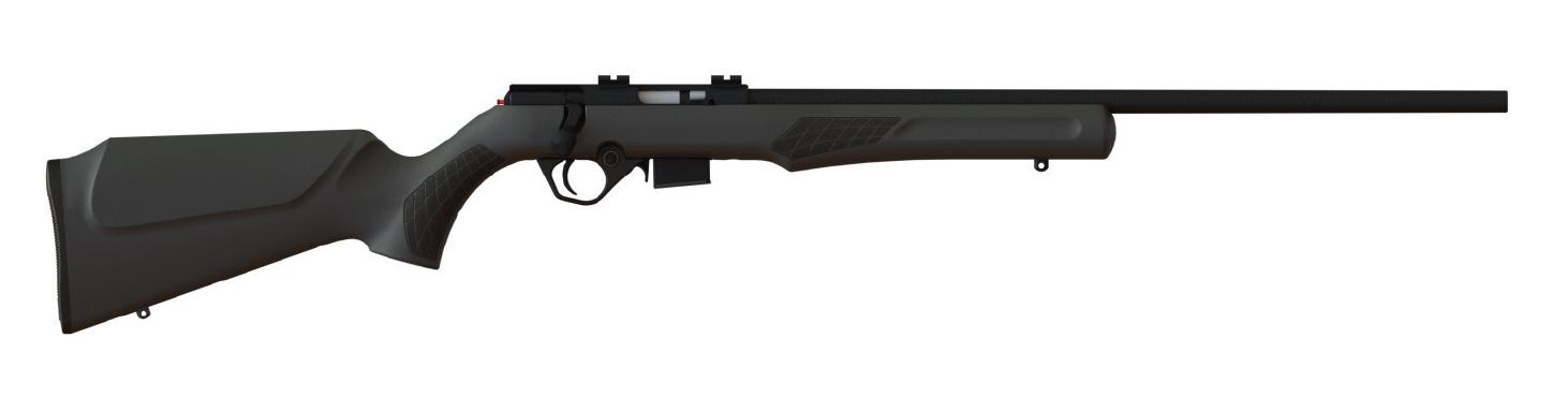 Rossi RB17 17HMR BLK/SYN 21″ 5+1 BOLT ACTION btrb17h2111