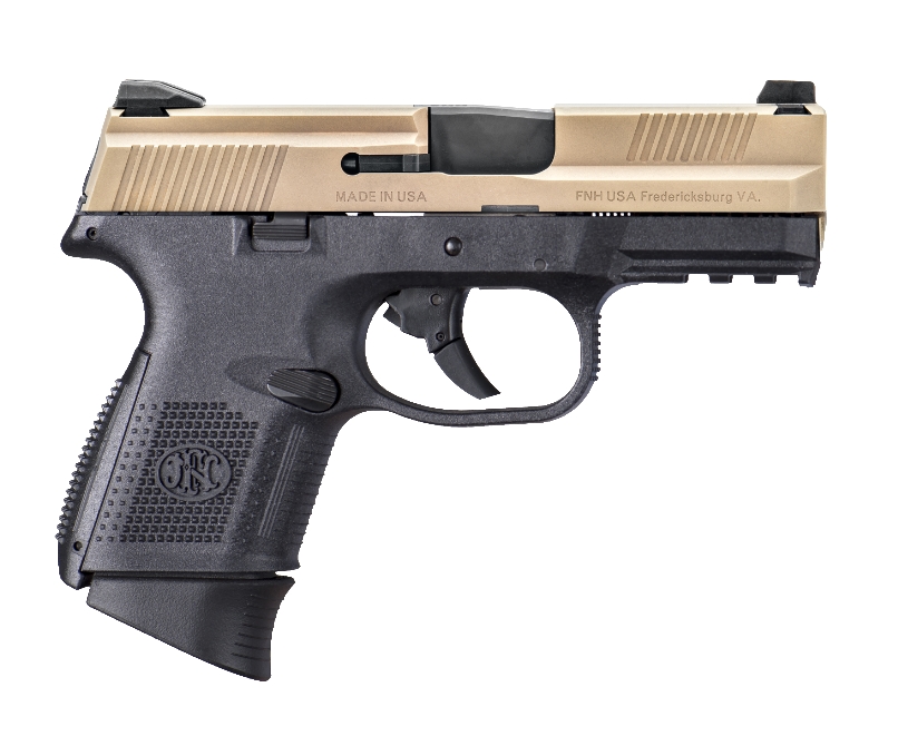 Fn Fns-9C 9Mm Blk/Fde 12+1 Fs Striker Fired Fn66 100230