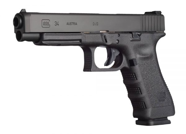 Glock G34 G3 9Mm 10+1 5.3″ As Stp 3.5Lb Trg/Extend Mag Catch Glock34