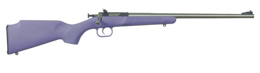 Keystone Sporting Arms CRICKETT 22LR SS/PURPLE SYN BLUE RECEIVER W/STAINLESS BBL keksa2307